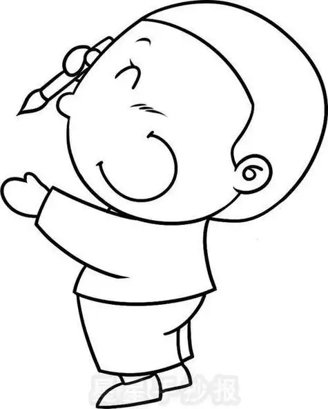 教画男人的简笔画法国小女孩简笔画小女孩侧身简笔画可爱strong简笔画
