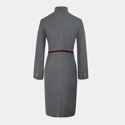 职业套裙空姐修身连衣裙售楼部制服气质女神范前台案场客服工作服