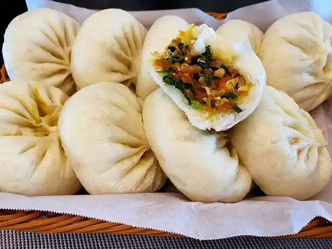 素三鲜包子