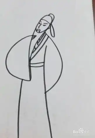 诗人怎么画简笔画人物古代诗人杜牧诗人简笔画图片怎么画