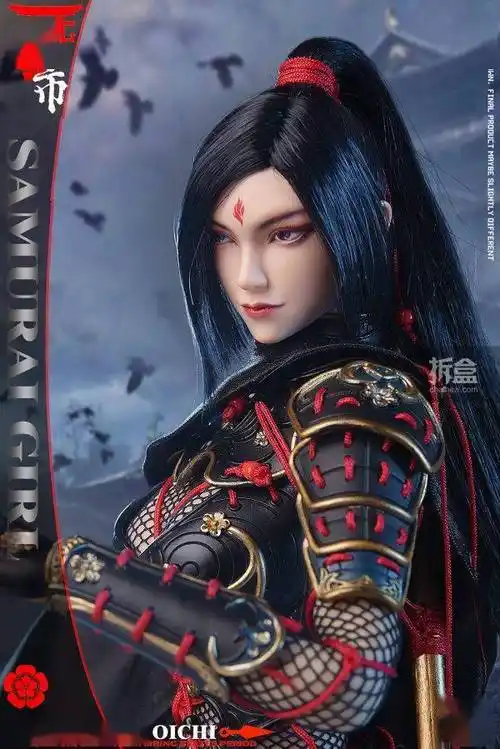 【头雕调整】kystudio 1/6 战国女武姬《武者阿市》_效果_变动_官图