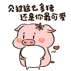 猪肉肉微信动态表情包
