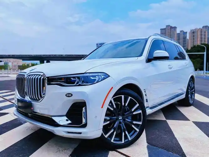 宝马 宝马x7 2020款 xdrive40i 尊享型豪华套装 白色 手自一体