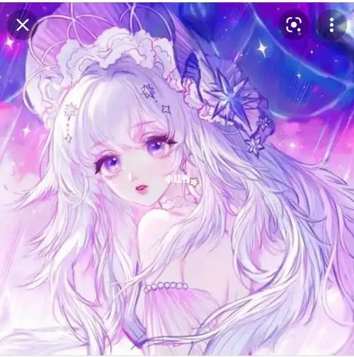 超好看紫色古风头像