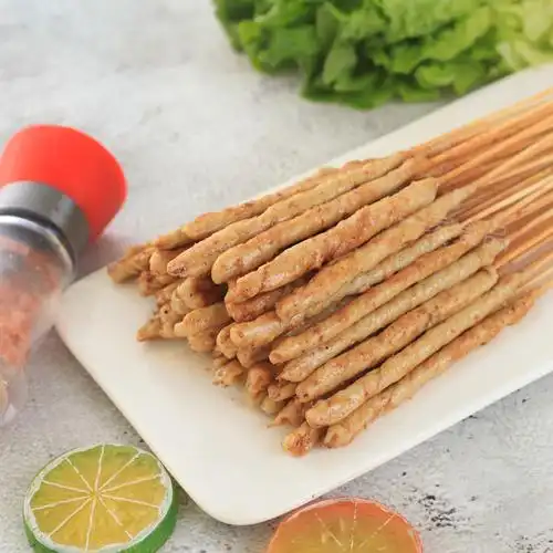 面筋手把串烧烧烤油炸网红特色小串冷冻素食面筋制品