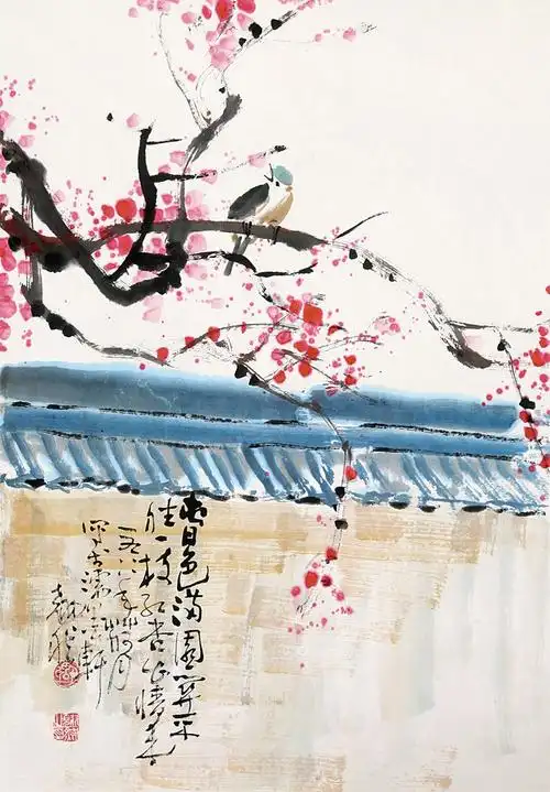 绿杨烟外晓寒轻红杏枝头春意闹北宋宋祁玉楼春