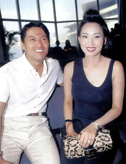 嫁三婚演员吕良伟,婚后生一子家庭幸福美满|周海媚|邝美云|周润发