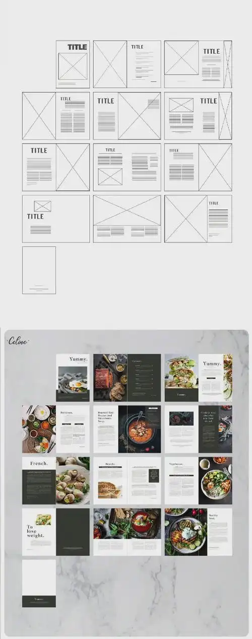 简约图文版式设计,布局排版不担心做不好啦#排版##设计