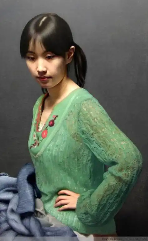 中国油画家leng.jun(冷军)写实油画作品(1)