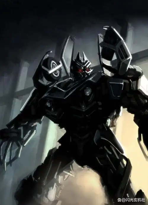 变形金刚电影版人物重涂:霸天虎先锋特勤-路障