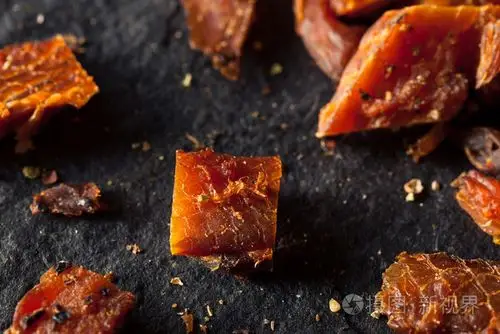 干熏制鲑鱼干照片-正版商用图片1nazfc-摄图新视界