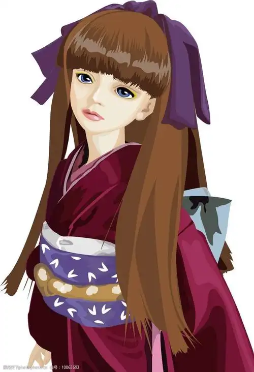 日本卡通女孩图片