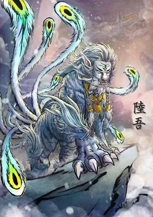 山海经神兽系列陆吾