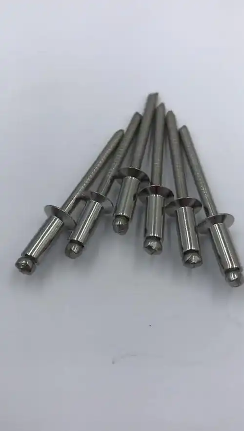 珠海沉头拉铆钉 沙拉头开口抽芯铆钉 全不锈钢平头拉钉 gb12617厂货