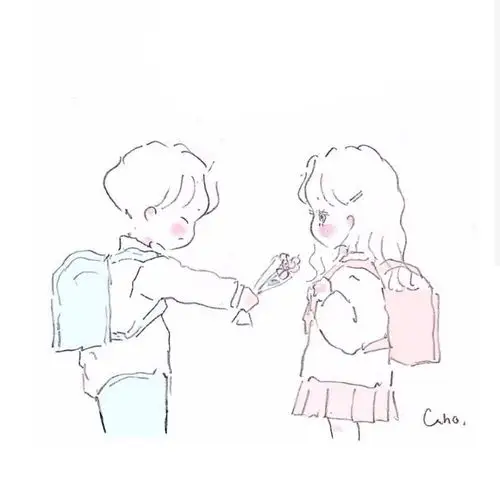 caho手绘情侣头像 - 堆糖,美图壁纸兴趣社区