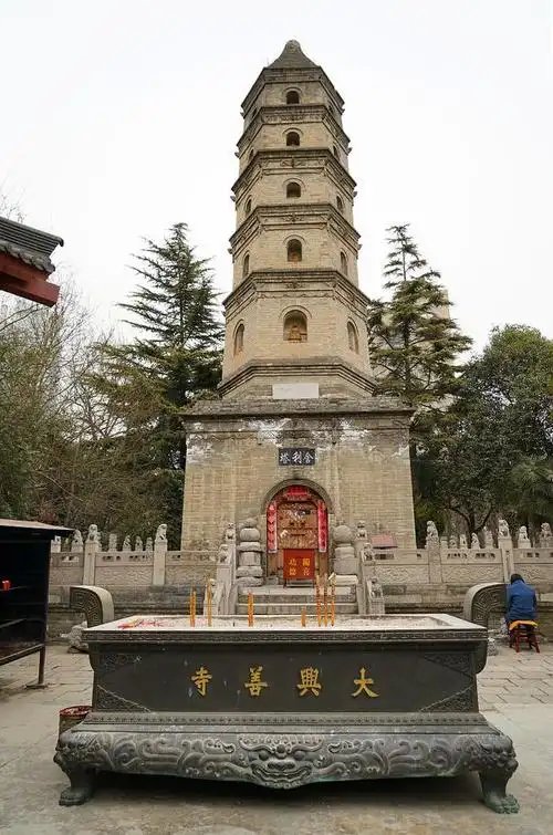 我在西安大兴善寺找到了片刻的宁静