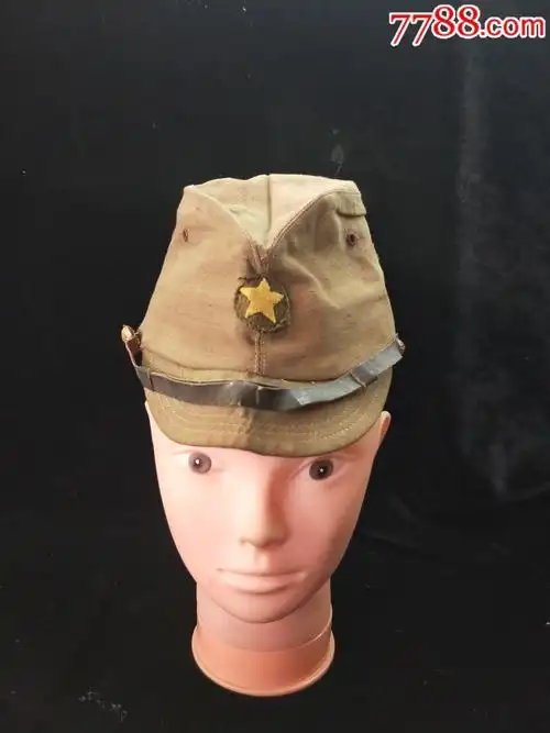 二战日本日军战斗帽略帽原品-帽子-7788收藏__收藏热线