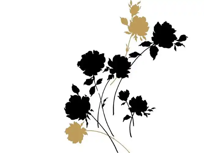 清新淡雅ppt图片 png透明格式