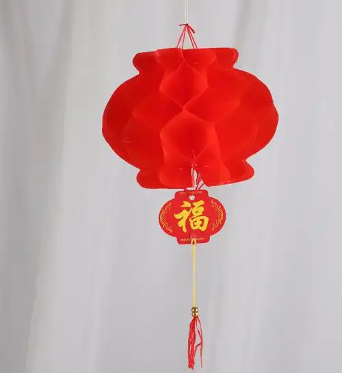 结婚婚庆小灯笼节日装饰折叠广告纸灯笼 中秋春节单个纸灯笼定制