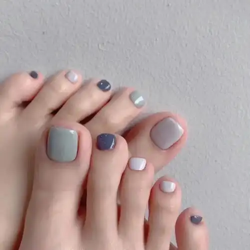 美甲分享夏天露出我们漂亮的脚趾头吧06