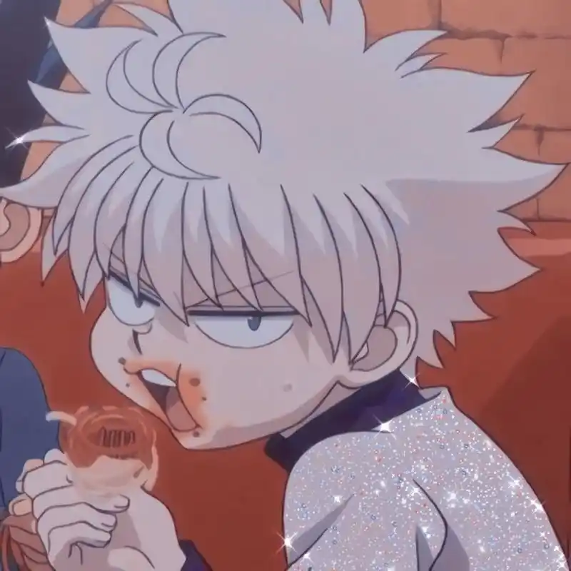 《全职猎人》奇犽和小杰的情头分享,奇犽是真的爱小杰