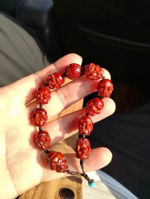 橄榄核包浆的美