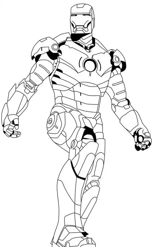 漫威里酷酷的钢铁侠啦