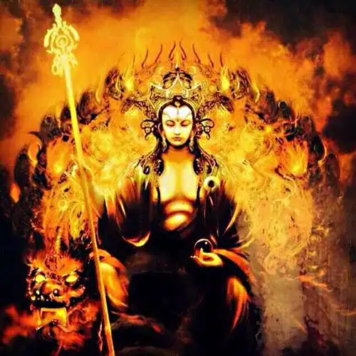 求这张地藏王菩萨像的高清原图!谢谢