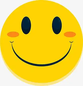 黄色可爱微笑小黄人