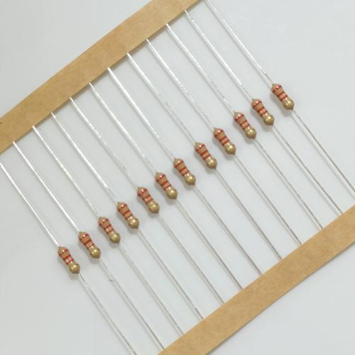 025瓦22k33k47k1m外销高品质14w四色环碳膜电阻10k欧100r220r