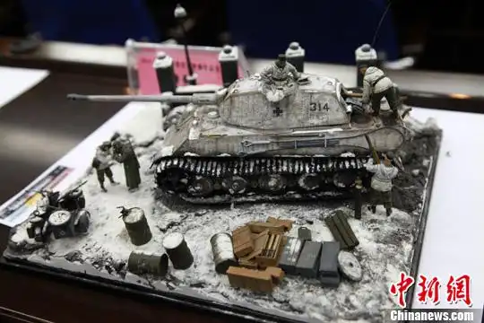 二战作战场景静态模型亮相兰州