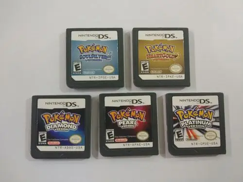 3ds3ds ndsi nds 游戏卡 口袋妖怪白金 珍珠 钻石 银魂 金心