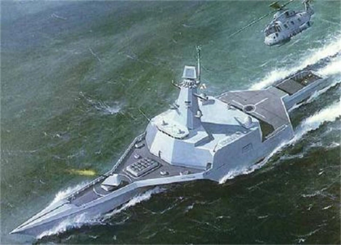 中国航天推出三体无人战舰外形科幻火力很强悍