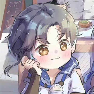 小清新甜蜜互动的动漫情侣头像图片 超宠溺超浪漫的微信动漫情头_情侣