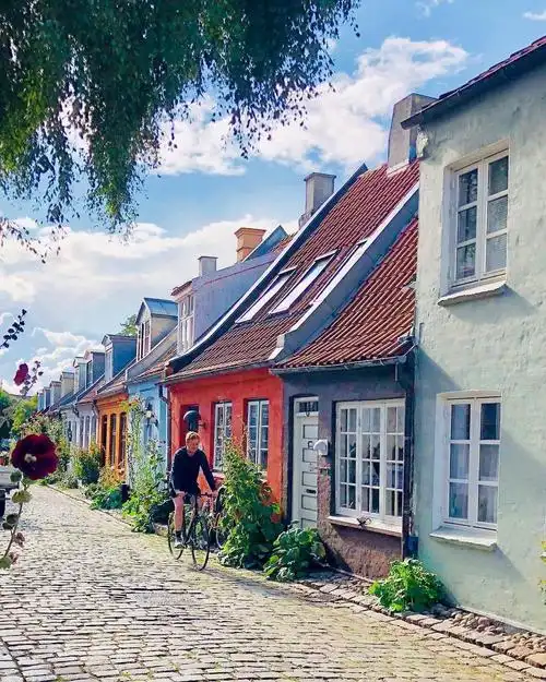 北欧丹麦,童话小镇_高清图集_新浪网