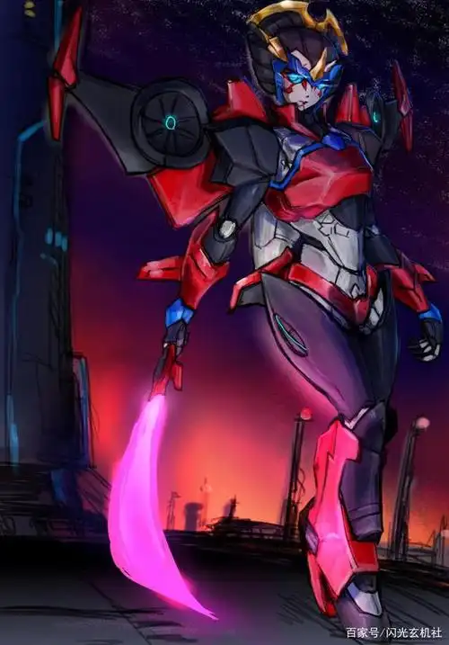 变形金刚新塞伯坦核心群体中的魅力汽车人女战士-风刃windblade