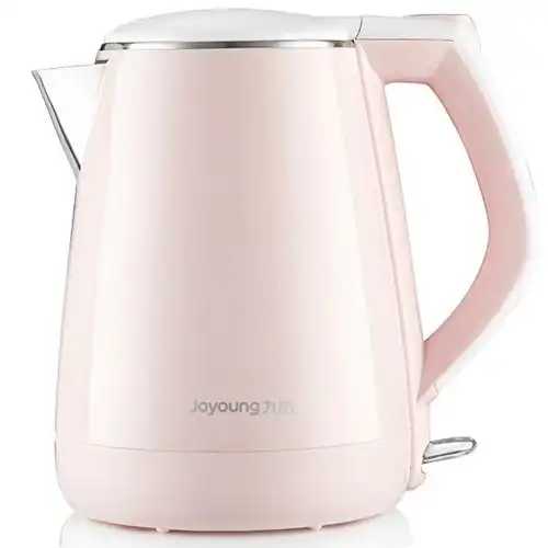 九阳joyoung电水壶热水壶全钢内胆烧水壶双层防烫公主壶k15f626