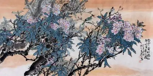 如诗的画,如画的诗——杨秀泽花鸟画作品