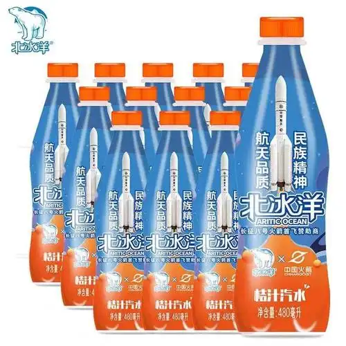北冰洋桔汁汽水桔汁味480ml*15瓶