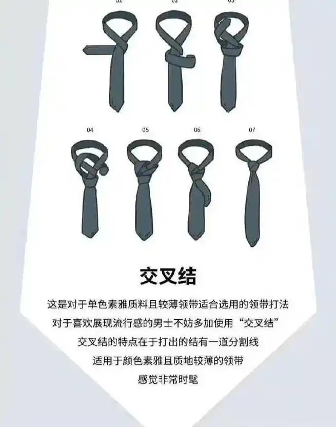 九种方法打领带的教程真的是非常棒.