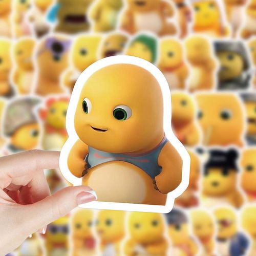 204张可爱奶龙表情贴纸ins高颜值爆款卡通笔记本素材装饰贴画防水