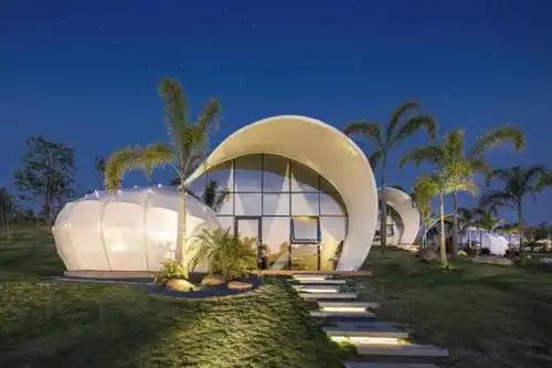 用灵动设计打造的唯美帐篷酒店处处充满灵性