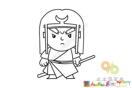 水浒传人物武松简笔画画法