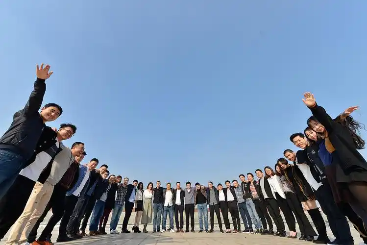 公司团队照摄影企业集体拍摄深圳员工合照拍照