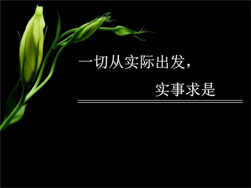 一切从实际出发高中教育精选篇437.ppt