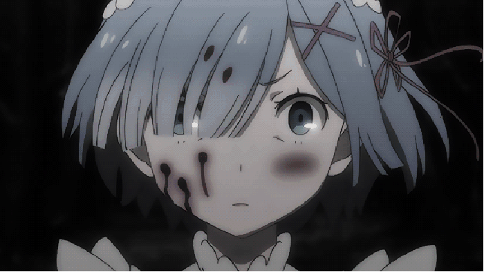 黑白gif美女gif受伤gif流血gif