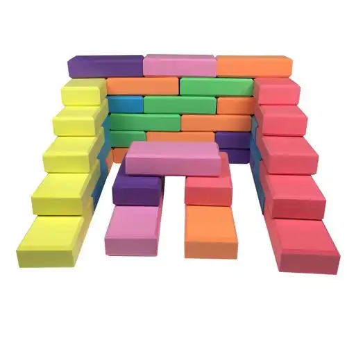 幼儿园大块eva泡沫积木砖块儿童游乐园软砖块益智力玩具瑜伽砖块