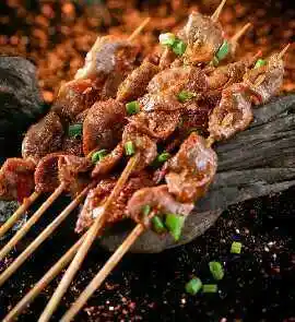 省建坡烤虾烧烤摊