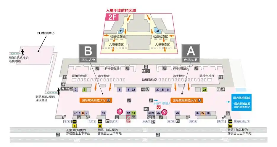 楼层平面图 | 成田国际机场官方网站