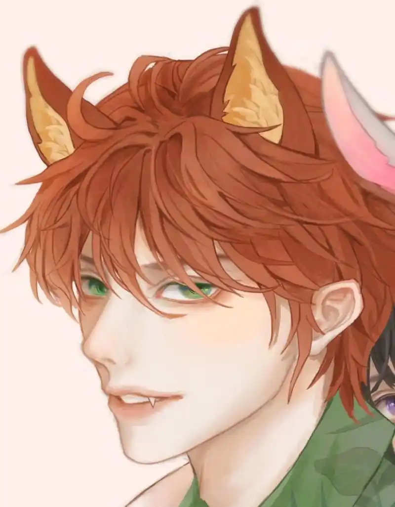 02狐狸先生7292兔子小姐 疯狂动物城角色拟人插画头像